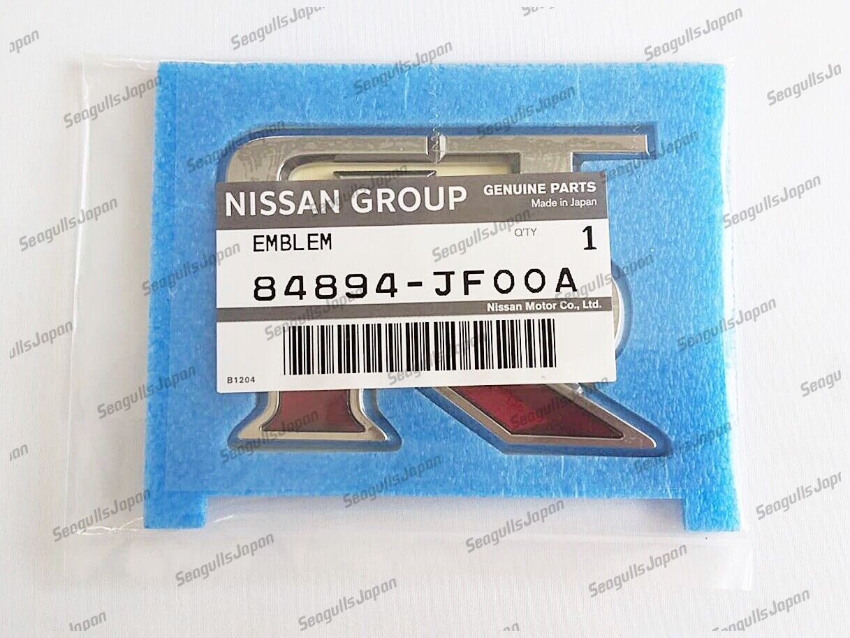 Nissan genuine R35 Skyline Rear GT-R GTR Emblem Badge JDM OEM