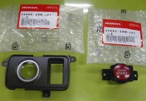 HONDA CIVIC TYPE R FD2 FD1 07-09 Genuine Ignition Button Switch & Cover OEM JDM