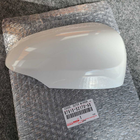 Toyota Genuine Prius C Outer Mirror Cover White Left & Right Set 2012-2018 OEM