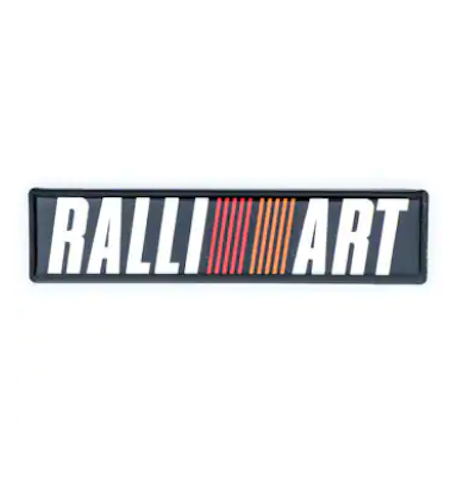 Mitsubishi Genuine Ralliart Rear Logo Sticker Emblem Badge Lancer 7415A033