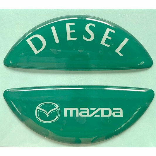 Genuine fuel cap decal C903-V9-750 F/S Mazda