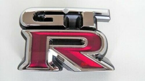 Nissan GT-R Emblem Badge GTR 09-10 GT-R R35 Front 62892-JF00B OEM Genuine