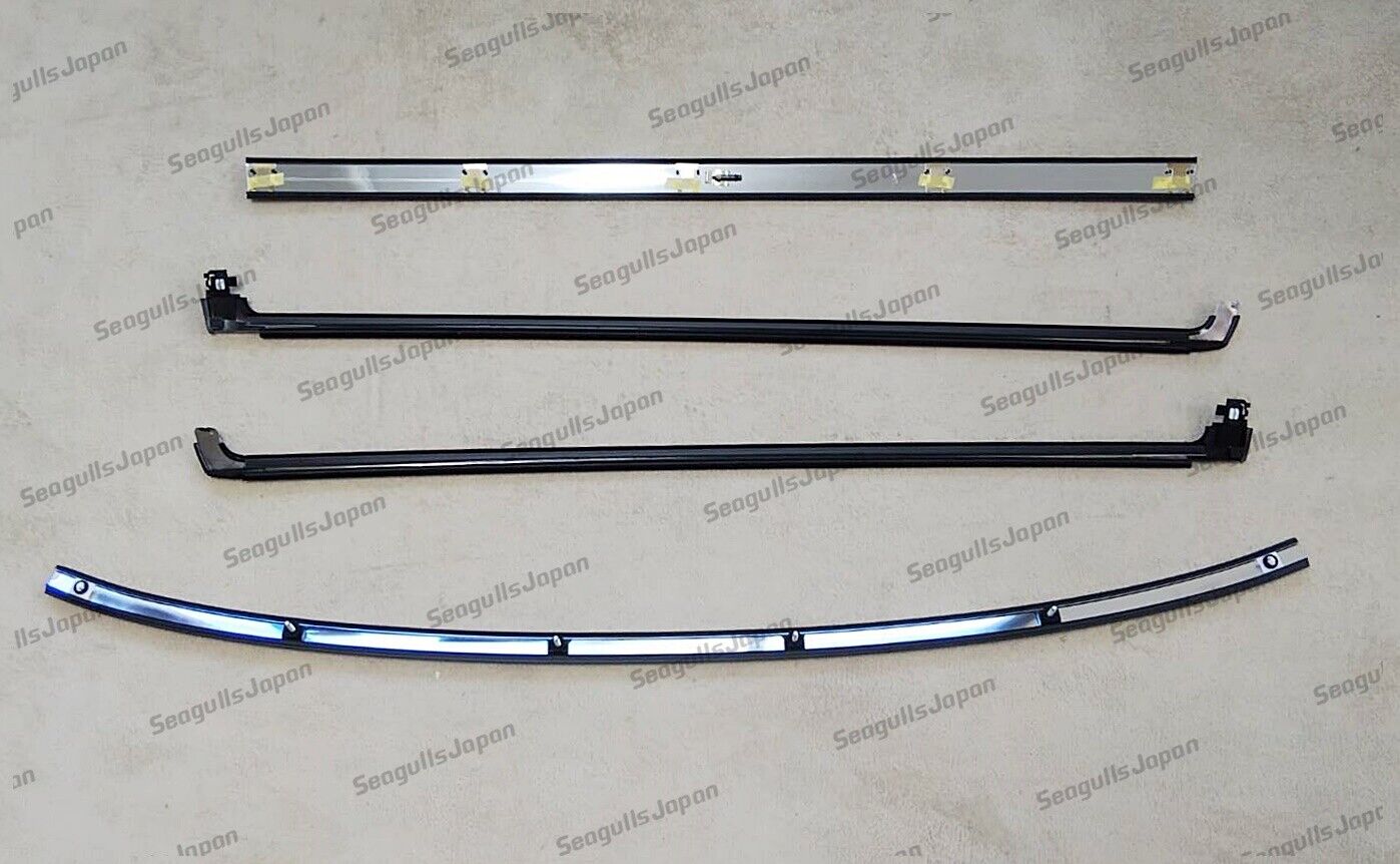 TOYOTA JZA70 SUPRA MK3 GENUINE OEM Rear Grass Windshield Molding set JDM