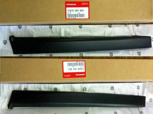 HONDA CIVIC EK4 EK9 Genuine Door Garnish Sash Pillar Sash Set Oem JDM