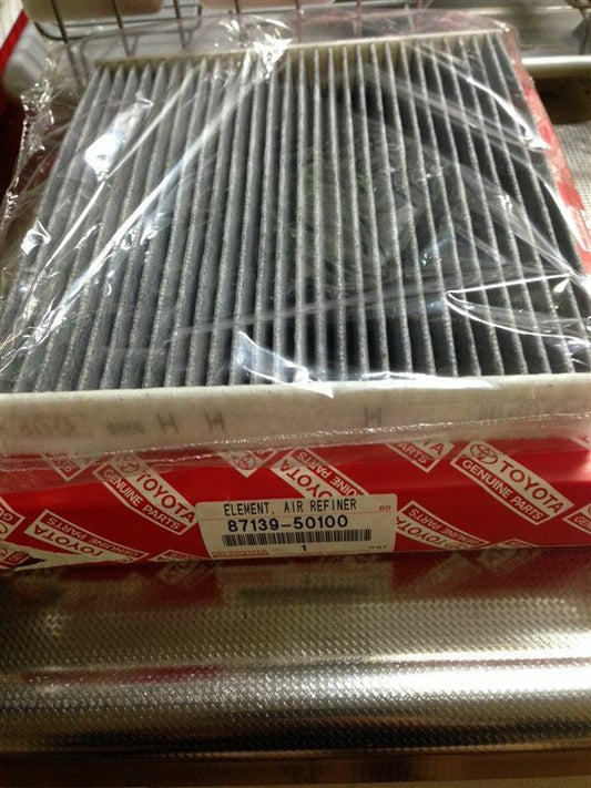 Genuine Charcoal AC Cabin Filter 87139-50100 F/S Toyota