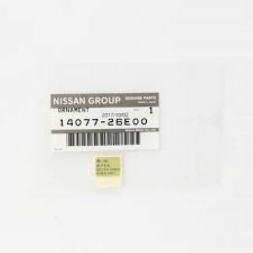Genuine Skyline R32 GT-R GTR Caution Hot Water Label 14077-26E00 F/S Nissan